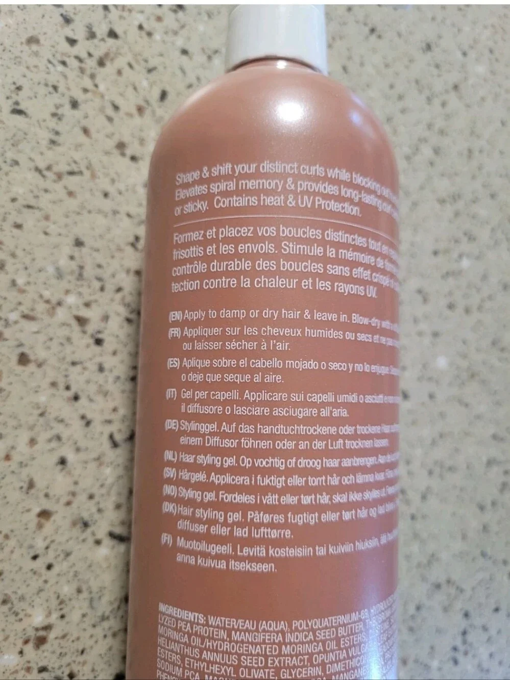 1 Lanza Healing Curls Curl Flex Memory Gel 25.4 oz Vegan Butter Complex